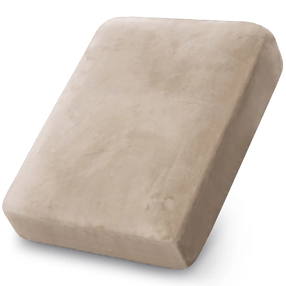 Superweiche Samt-Sofabezüge, luxuriöser, schlichter Stretch-Sofouchbezug für Wohnzimmer, staubdichter Chaiselongue-Koffer, haustierfreundlich – Detail 13