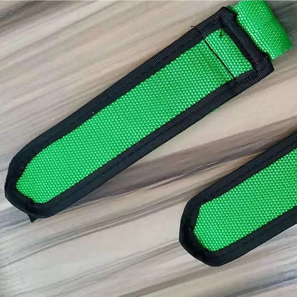 

2Pairs Adjustable Bike Pedal Straps Anti-Slip Cycling Bands Toe Clip Fixed Gear Road Mountain Bike Straps Green