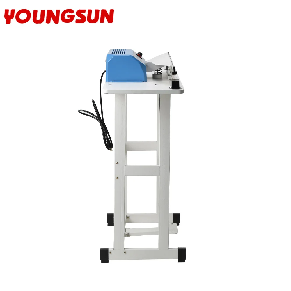 YOUNGSUN  SF700C Foot Sealer Continuous Band Sealer Machine Vertical Foot Pedal Sealing Machine