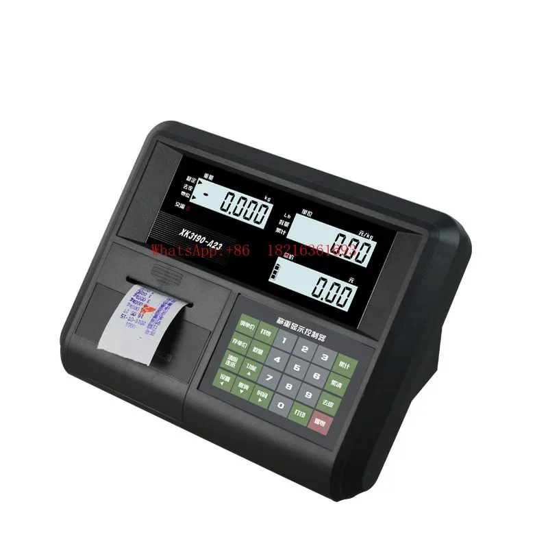 2026GOOD XK3190-A23P Weighing Instrument Floor Table Scale Instrument Pricing Printing Electronic Scale Display