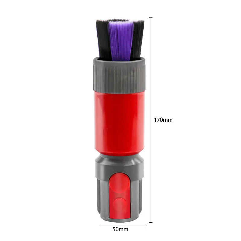 For Dyson V7 V8 V10 V11 V12 V15 Traceless Dust Brush Head Extension Hose Set Vacuum Cleaner Suction Head Accessories