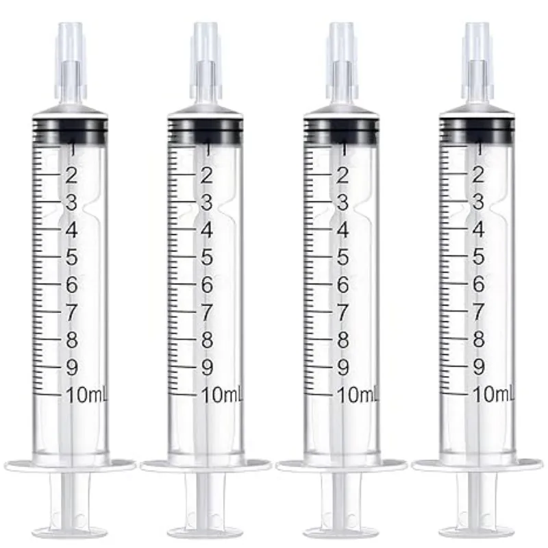 

10ml Plastic Syringe, Perfume Dispensing Tool, Measuring Pet Feeding, Healthy Sampling, Experimental Tool