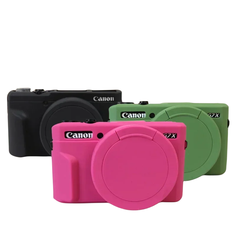 

or Canon PowerShot G5 X Mark II PowerShot G7 X Mark II III Canon G5XII G7XII G7XIII Protector Silicone Case Bag Body Cover