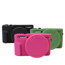 or Canon PowerShot G5 X Mark II PowerShot G7 X Mark II III Canon G5XII G7XII G7XIII Protector Silicone Case Bag Body Cover