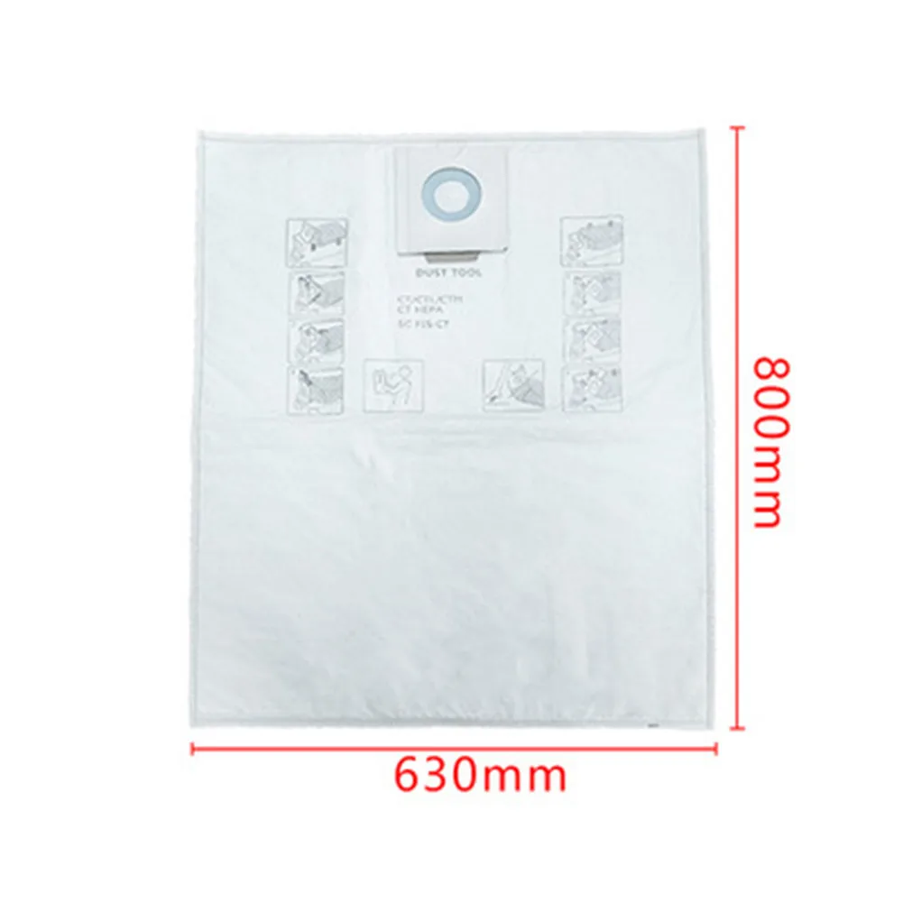 1 Pc Dust Bag For Festool CT36E CT36 CTL36 CTM36 Vacuum Cleaner Household Vacuum Cleaner Replace Attachment Home Appliance Spare