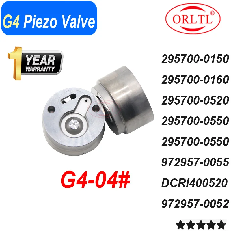 G4 Piezo Control Valve Orifice Plate 04# 1GD / 2GD For Toyota HILUX 295700-0150 295700-0160 295700-0520 295700-0550 295700-0550