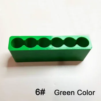 Suporte fixo para bateria de lítio 18650, seis pacotes de bateria, dispositivo elétrico de plástico abs, soldagem rápida por ponto, fileira única, suporte dupla face