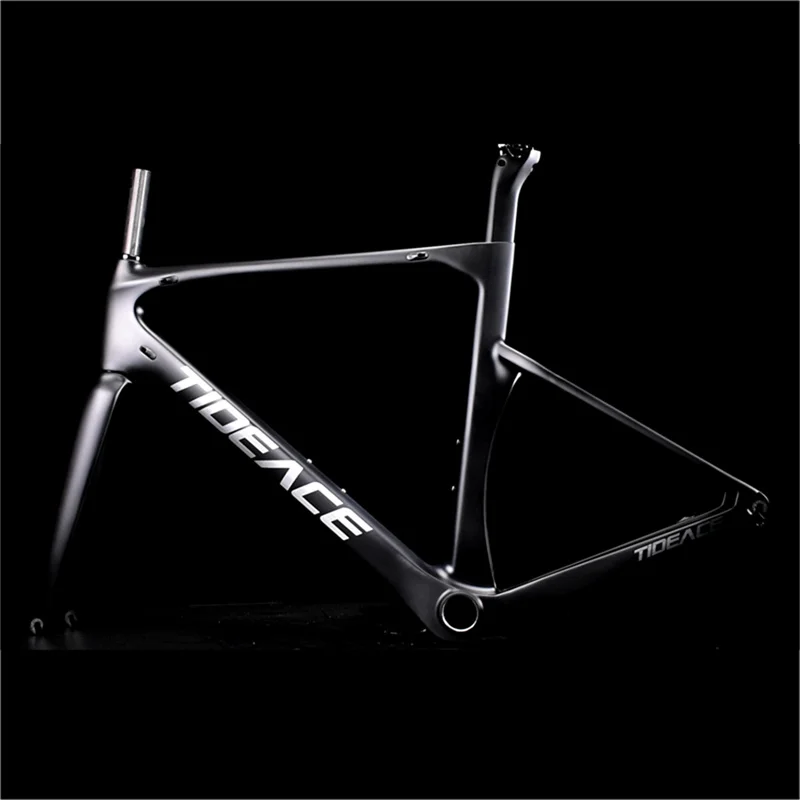 Carbon Road Frame Cycling Aero V Brake Max 28C Tire T800 Carbon Road Frameset