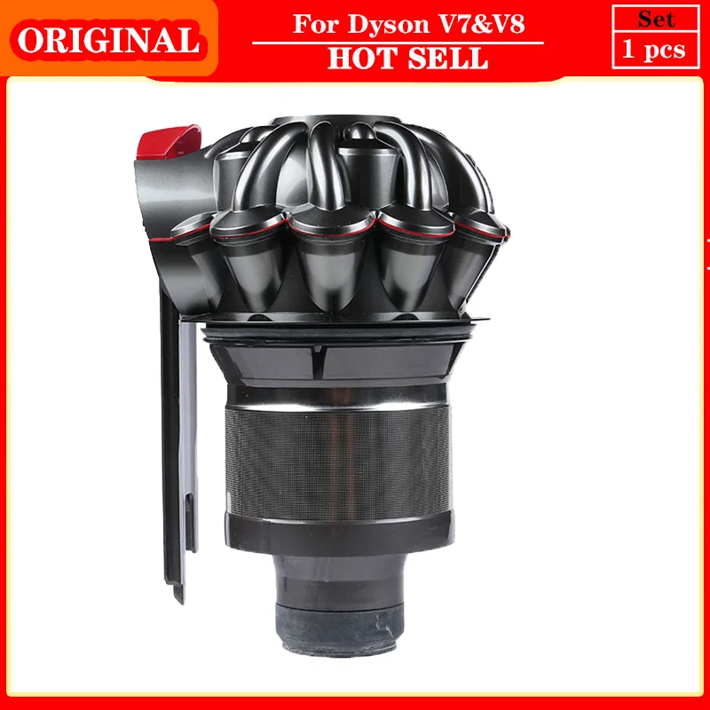 For Dyson V7 V8 Original Motor Body Kit Dust Cup HEPA Filter  CycloneRobot Vacuum Cleaner Replacement Home Accessories Parts