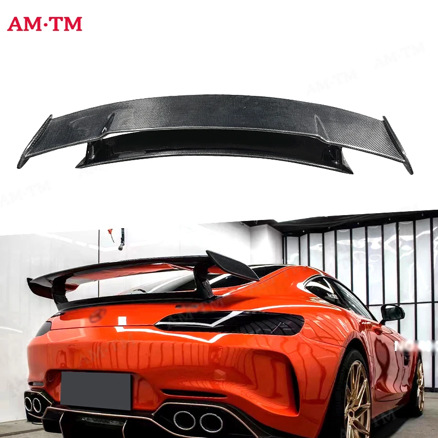 

For Mercedes Benz AMG GT GTR GTC Carbon Fiber Spoiler Rear Wing Auto Racing Car Styling Tail Wing Upgrade body kit