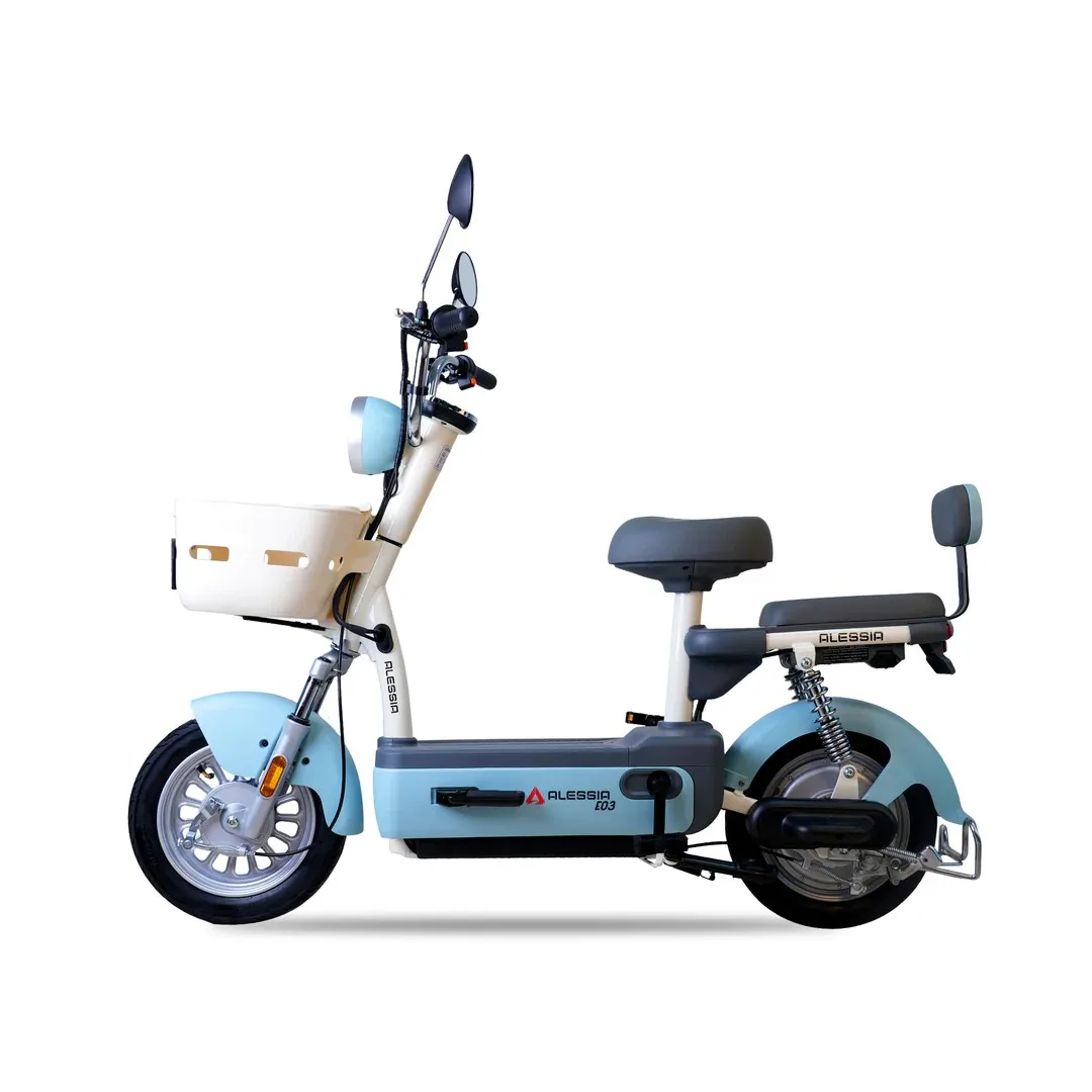 HOT Selling in Mexico 400W 48V20Ah 55KM Driving Range Electric City Bike 32km/h E-Moped E-bike ALESSIA E03 Strong Urban