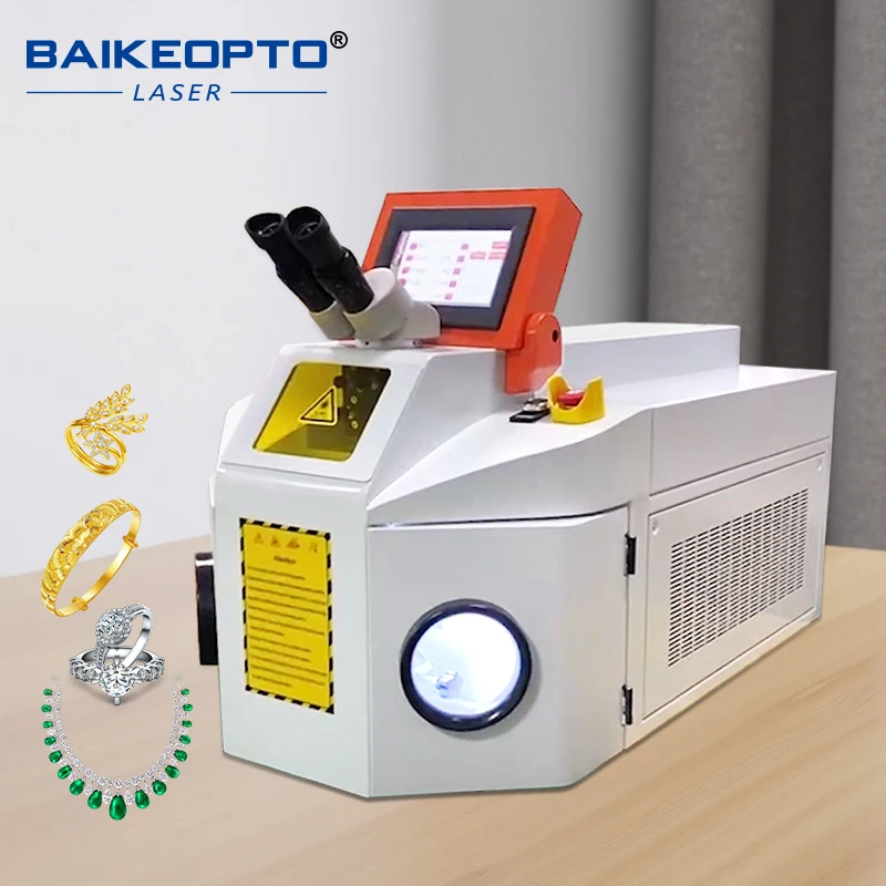 BK-JW100A soldador láser de joyería 100W molde oro YAG máquina de soldadura por puntos láser profesional joyería soldadura láser con precio bajo