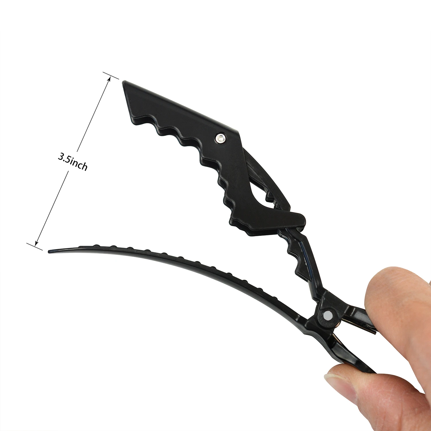6 Pcs Hair Clip Non-Slip Alligator Hair Clamps Clips Sectioning Clip Hairpins Professional Hairdressing Styling Tool