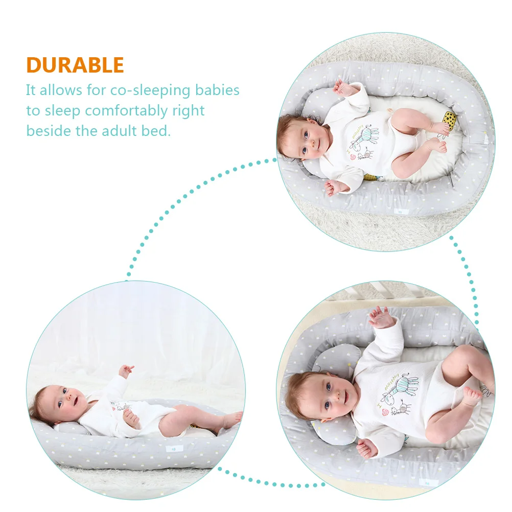 Sleeper co-sleeping Baby tumbona almohada portátil cuna infantil