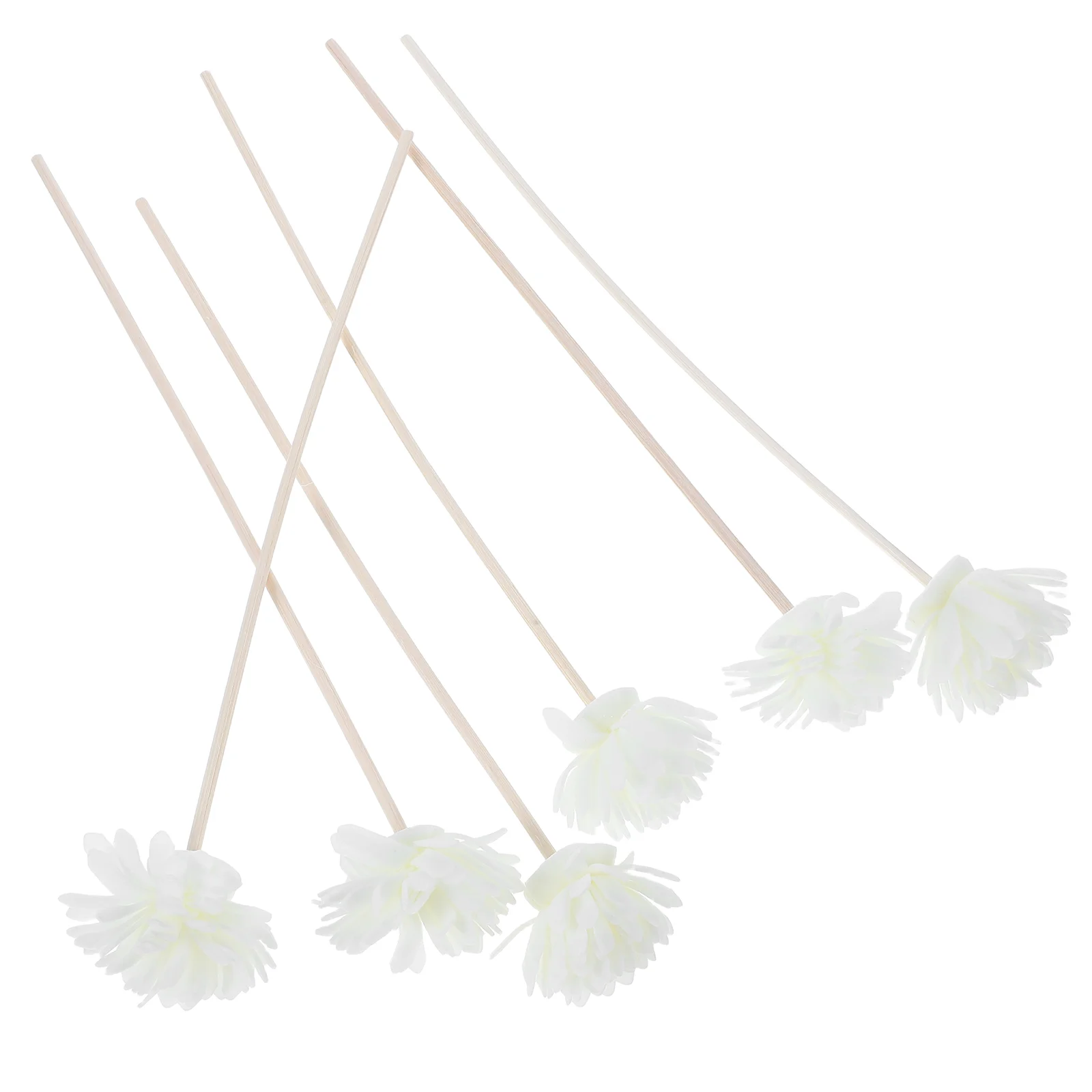 

6pcs Scent Diffuser Flower Rattan Diffuser Sticks Flower Essential Oil Aroma Diffuser Sticks Flower Refill Replacement For