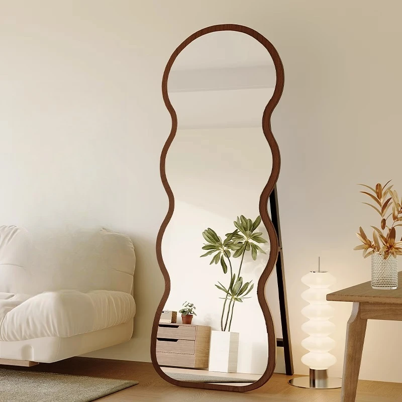 Full Body Interior Decorative Mirrors Bedroom Height Sticker Gothic Vintage Cuteecore Dressing Espelho De Parede Wall Decoration