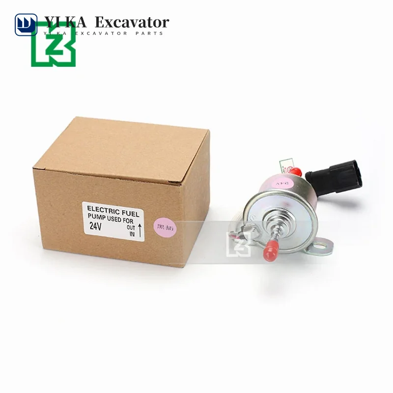 Yangma Excavator Electronic Fuel Pump 24V Black Plug VIO75 80 60 4D84 Engine External Fuel PumpYangma Excavator Electronic Fuel