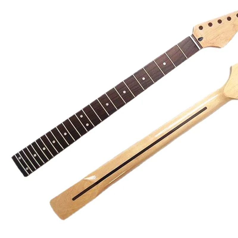 Disado 24 Frets Electric Guitar Neck Rosewood Fingerboard Guitar Accessories Parts Musical Instruments