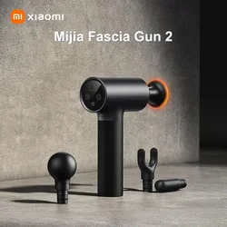 Xiaomi Mijia Fascia Gun 2 Dual Mode 3 Gear Hot Pack Mode Strong Power Intelligent Multiple Safety Protection Black