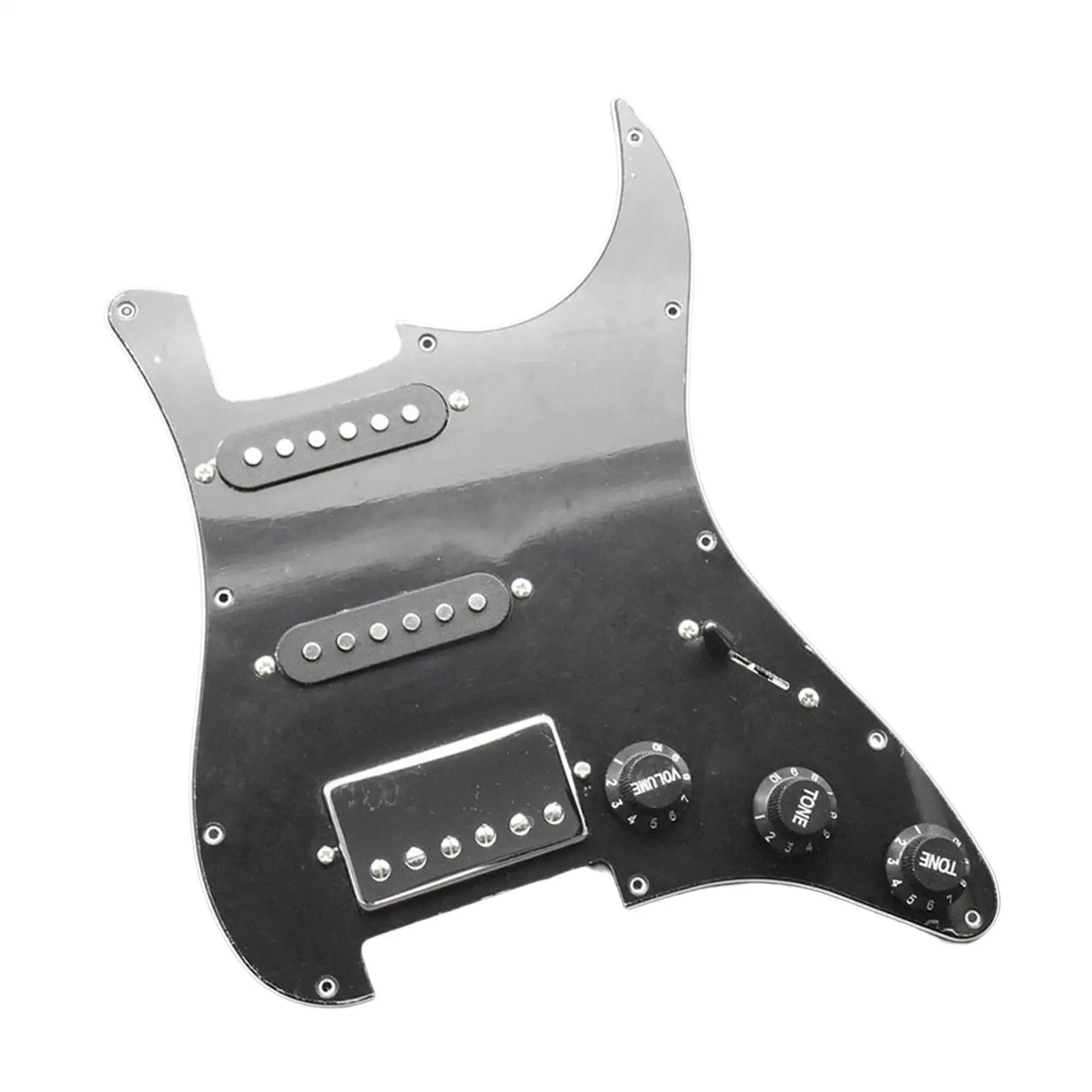 Electric Guitar Pickguard SSH with Pickup for Parts Direct Replaces