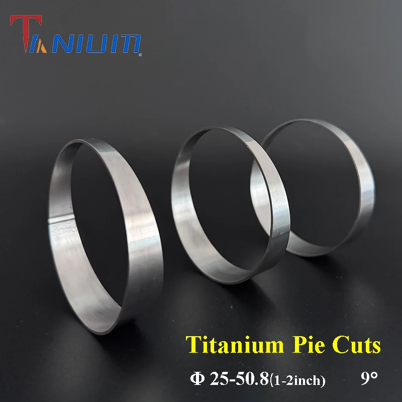 25-51mm Automotive Spare Parts 9degree Bends Slicing Titanium Elbow Pie Cuts for Car Exhaust Pipe