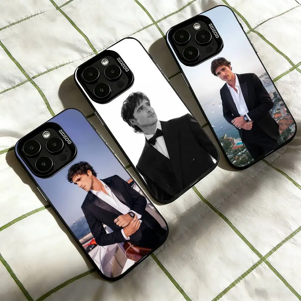 

Jacob Elordi Actor Model Phone Case For iPhone 17,16,15,14,13,12,11 Plus,Pro Max,XS,Colorful Silver Black Cover