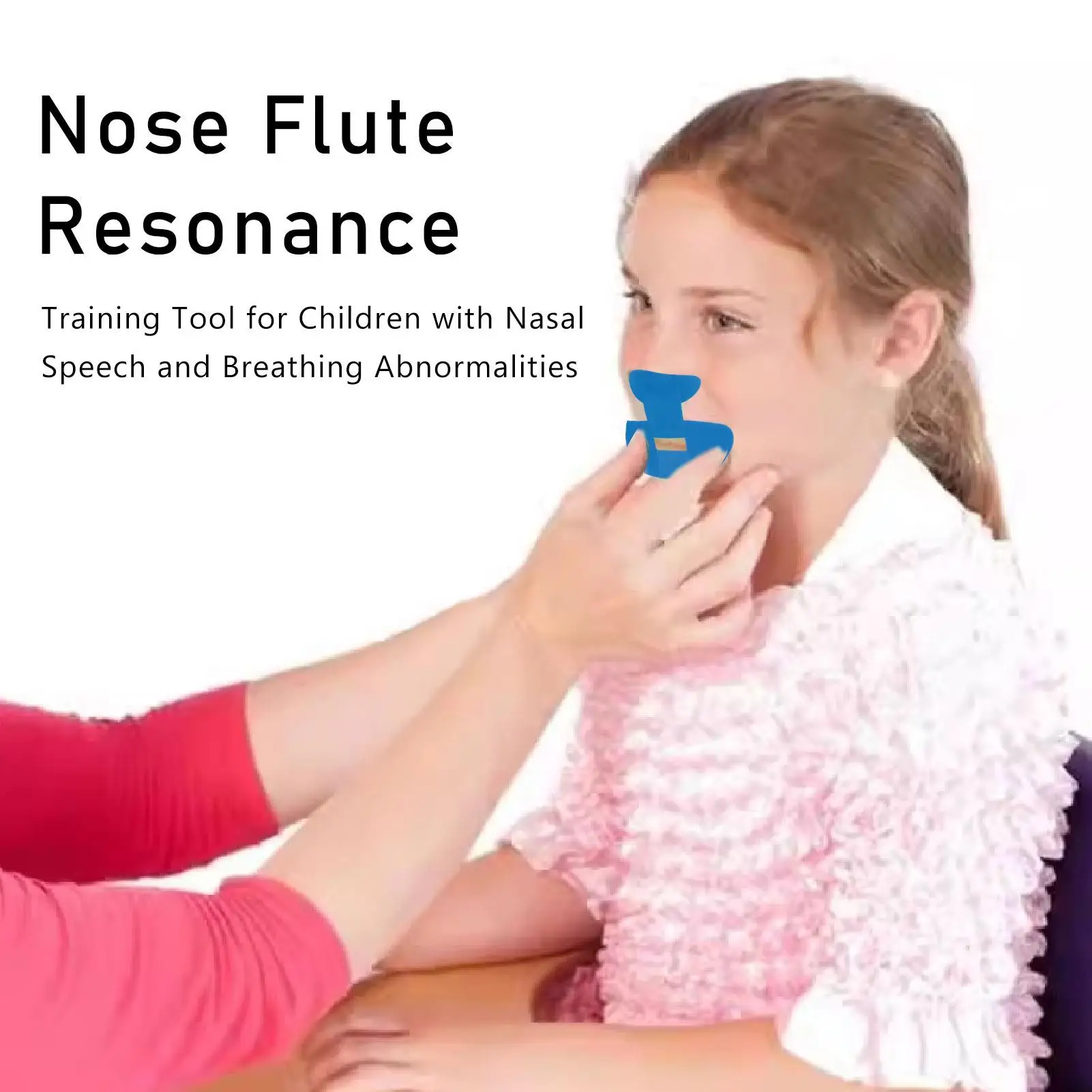 Kids Plastic Flute for nose Exercise & Throat Control - Fun for nose Training Tool