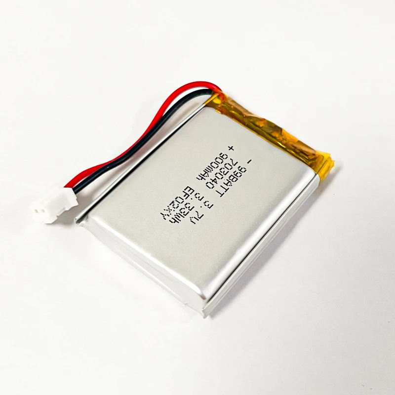 Lithium Polymer Battery 703040 3.7V 900mAh Li-ion Rechargeable Replacement Cell For GPS MP3 MP4 Toys Camera LED Light
