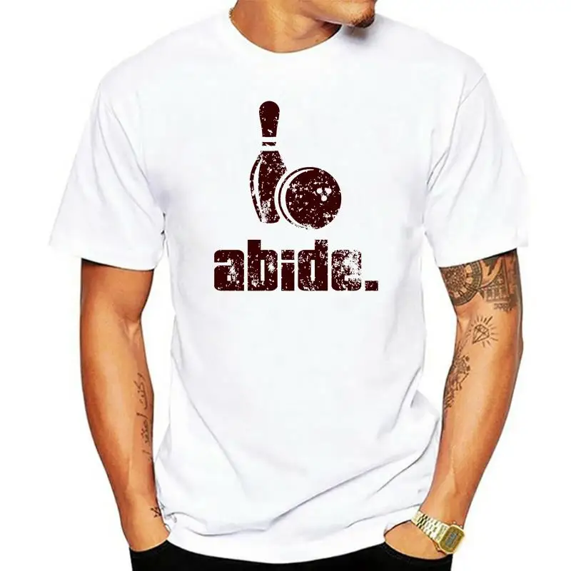 The Big Lebowski Dude abides Jeff Walter Sobchak bowler blu ray dvd tee T Shirt