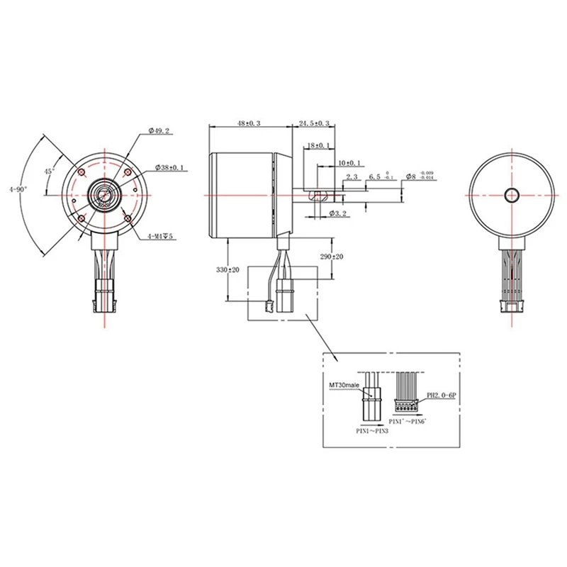 Imagem -05 - Flipsky-sensored Brushless dc Motor para Skate Elétrico Batalha Endurecida 2x 5048 200kv 1300w