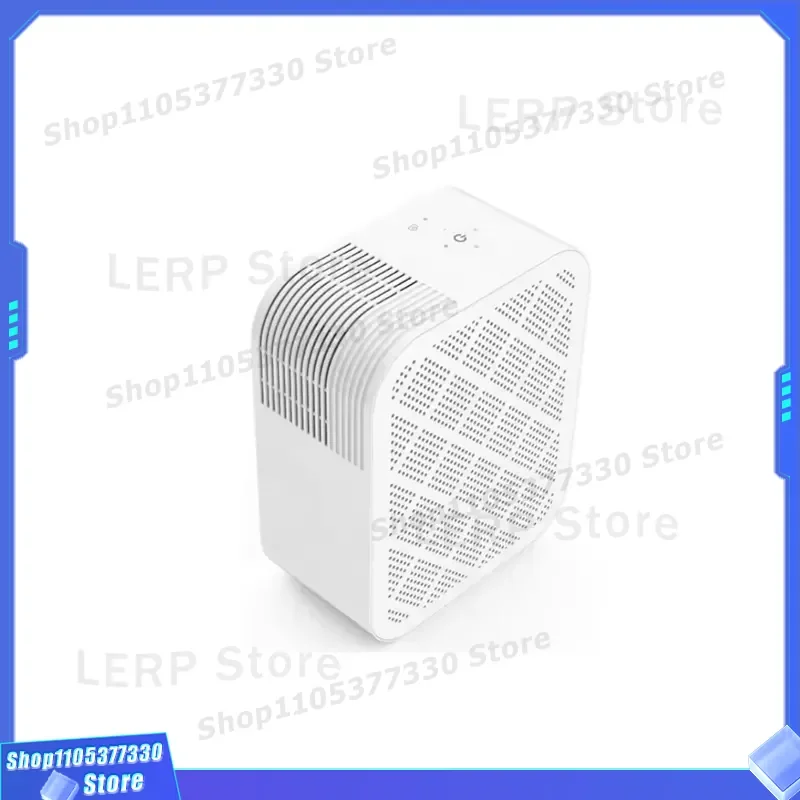 Portable Mini Air Purifier with HEPA Filter and Activated Carbon for Home Office Bedroom Desktop Smart Plastic Design OEM ODM