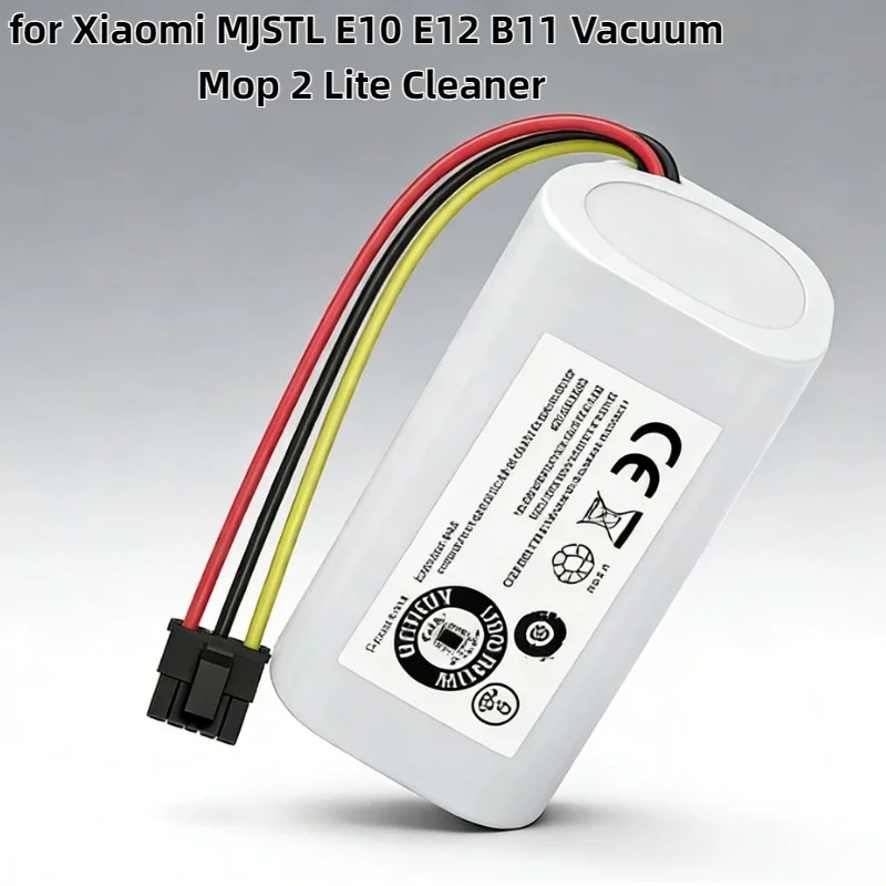 

Литиевая батарея 3500 мАч N011-4S1P 14.4В/14.8В для стабильной работы пылесосов Xiaomi MJSTL E10, E12, B11, аксессуары для пылесоса Mop 2 Lite