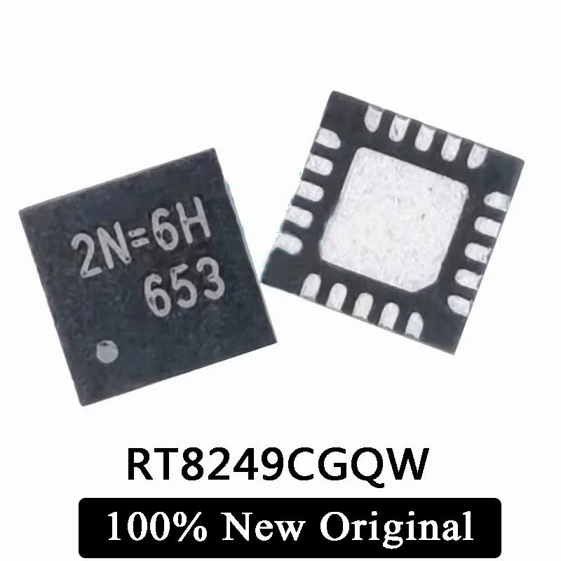 5Pcs 100% original RT8249CGQW RT8249C 2N=2A 2N=2J 2N= QFN-20 IC Chipset in stock