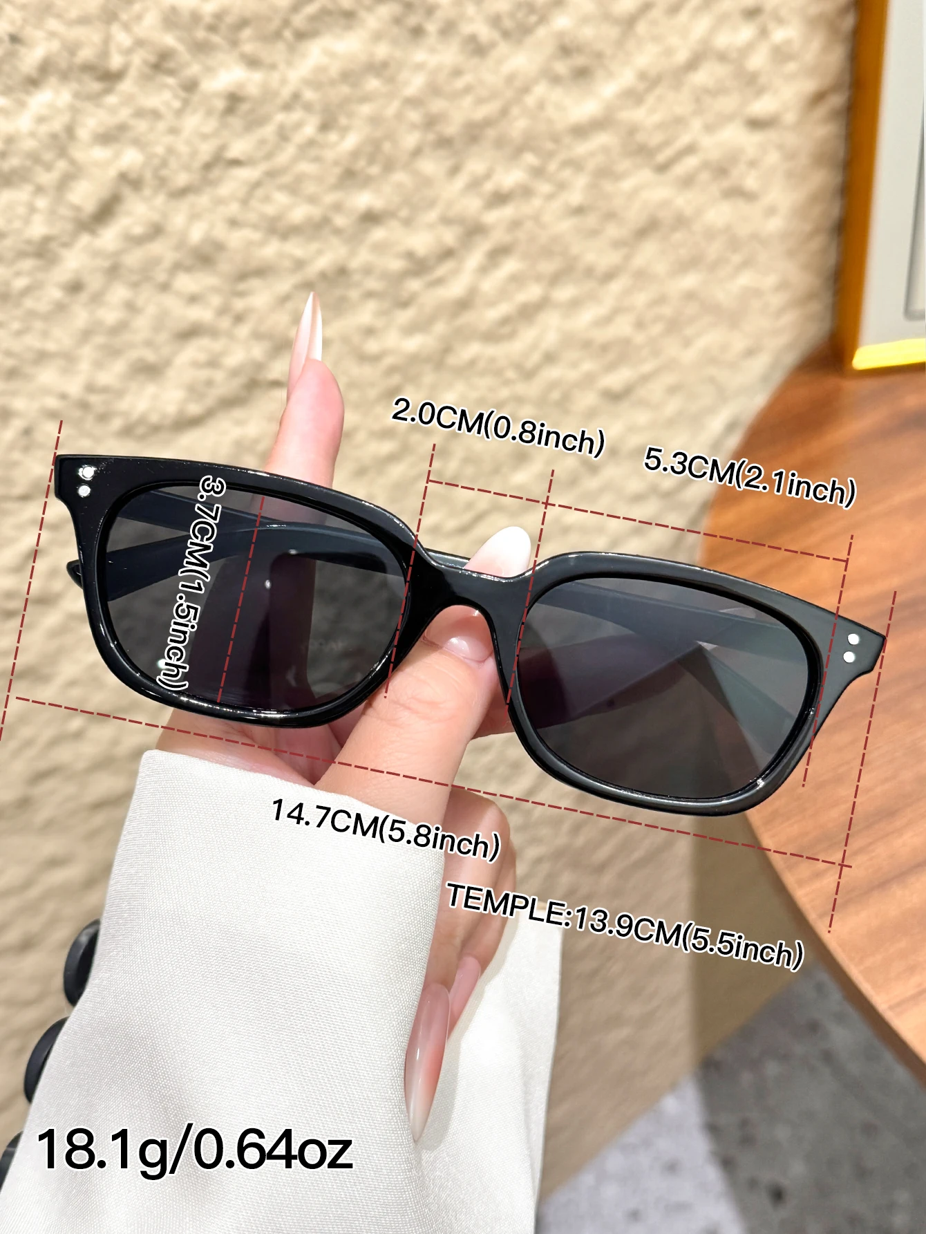 1 Stück modische Damen-Sonnenbrille mit Cat-Eye-Rahmen, lässiger, vielseitiger Modeartikel, geeignet für Outfits, Urlaub, Outdoor-Aktivitäten – Detail 7