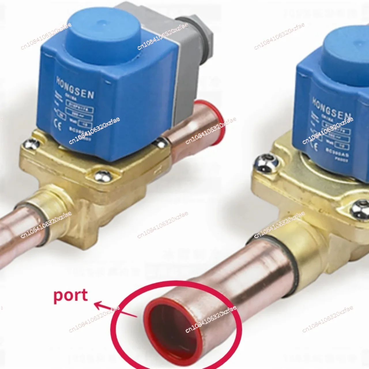 

For Hongsen Danfoss Solenoid Valve Welding Cold Storage Solenoid Valve Air Conditioning Accessories