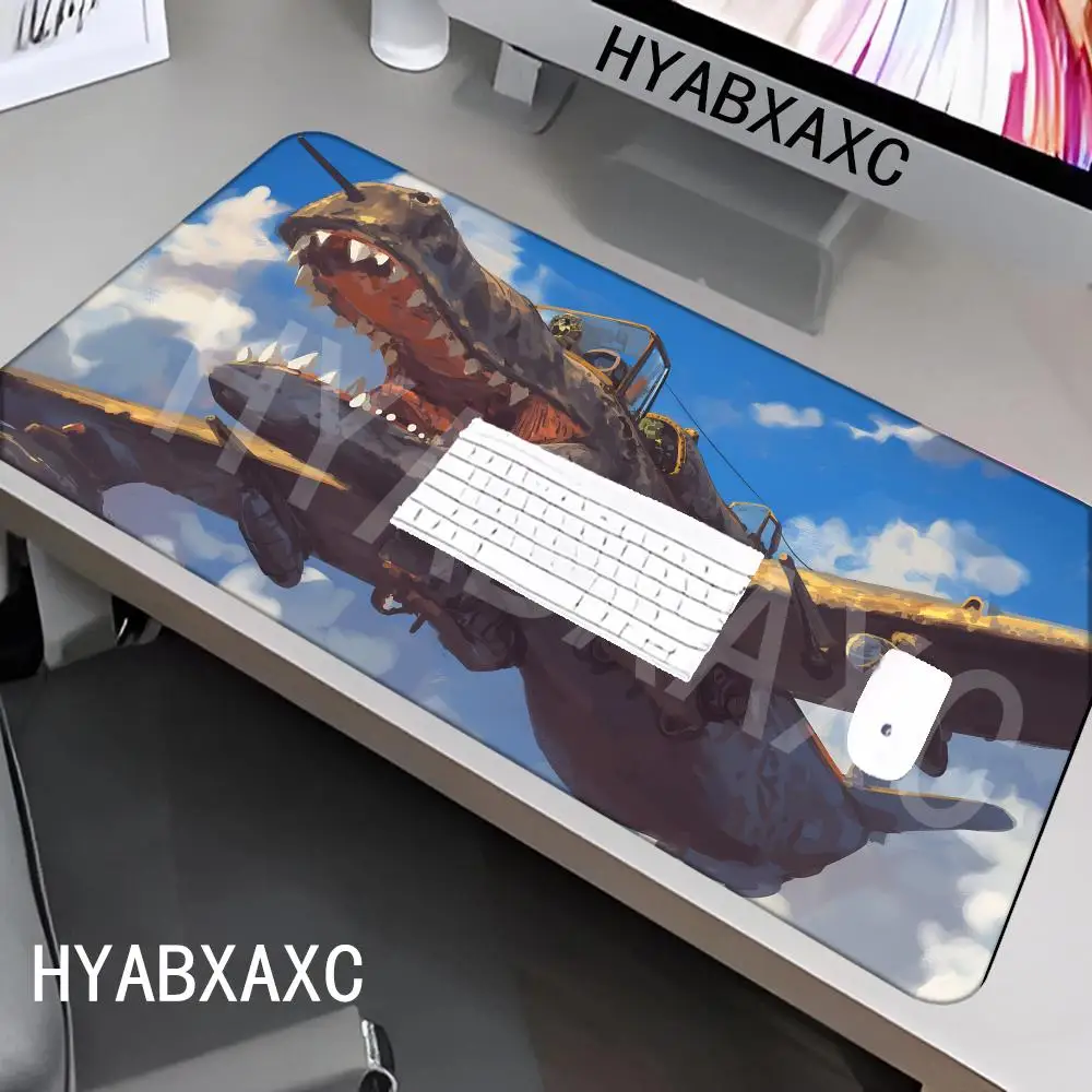 

HYBXAXC Bombardiro Crocodilo Brainrot Mouse Pad Non-Slip Desk Mat for Laptop Gaming Keyboard Mats Large XXL Gamer Mousepad