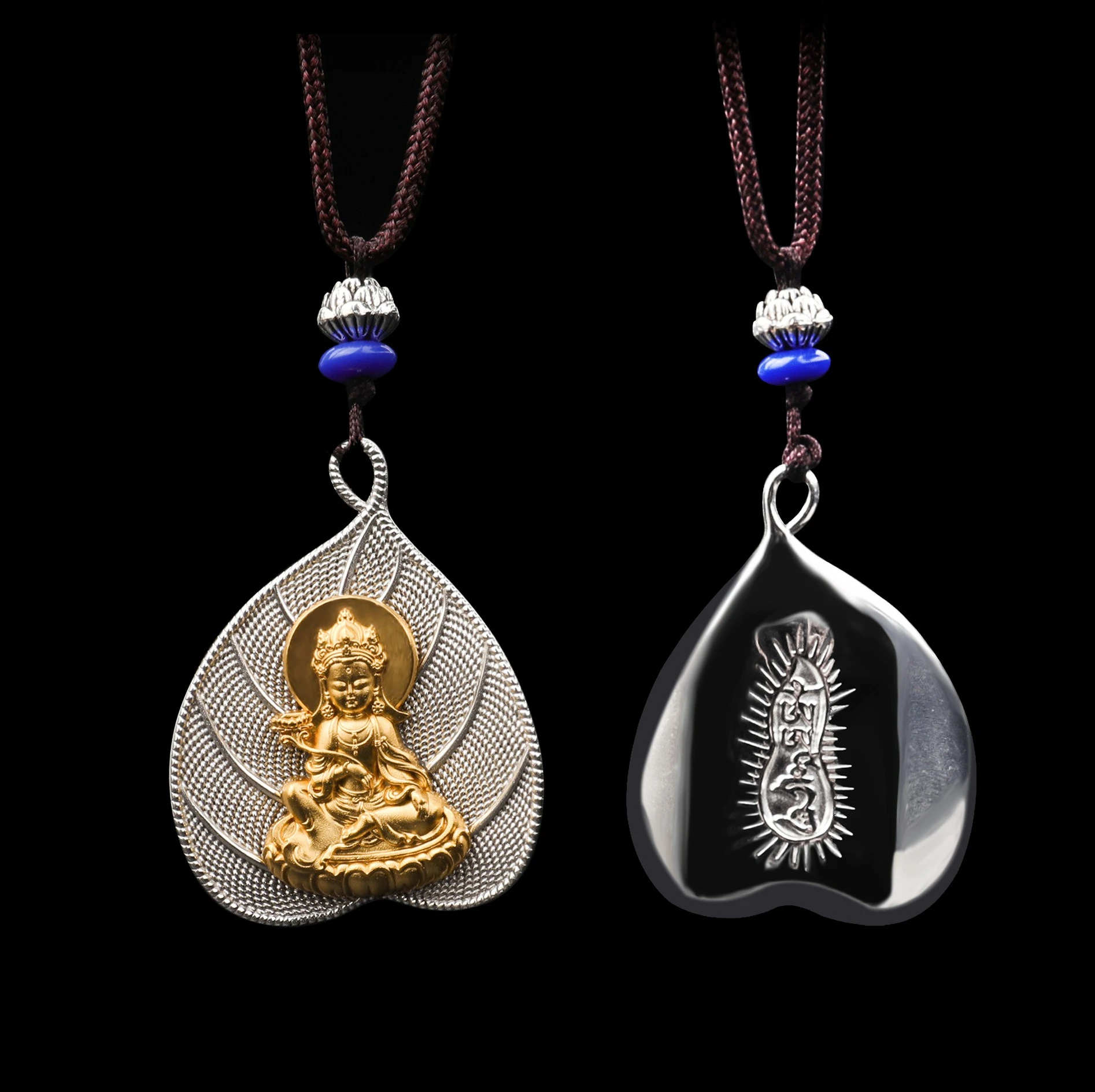 Z 2026 Cute Version Twelve Chinese Zodiac Patron Buddha Pendant Samantabhadra Manjushri Acala Mahasthamaprapta Necklace Ornament