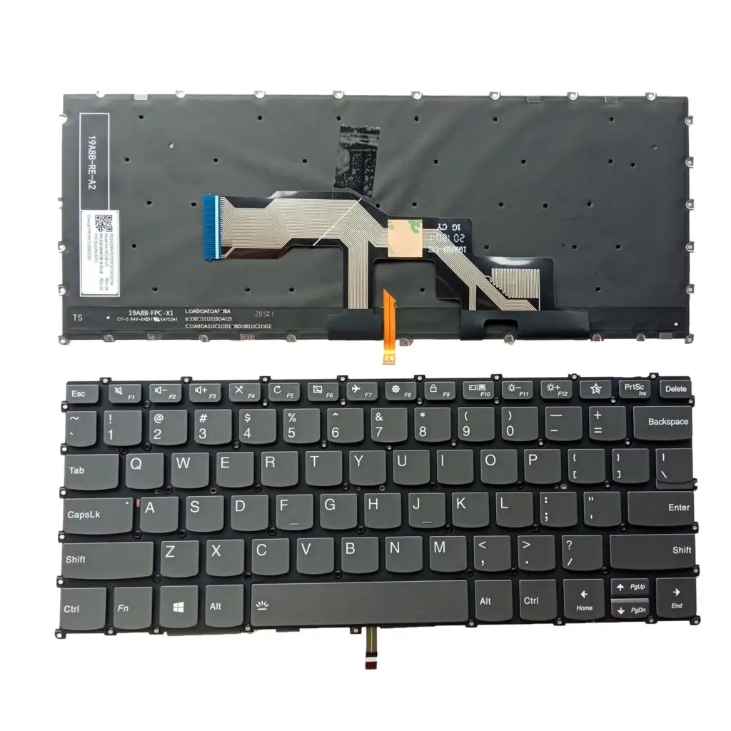 S540-13 US English Laptop Backlit keyboard for Lenovo IdeaPad S540-13API S540-13ARE S540-13IML 13ITL notebook keyboards