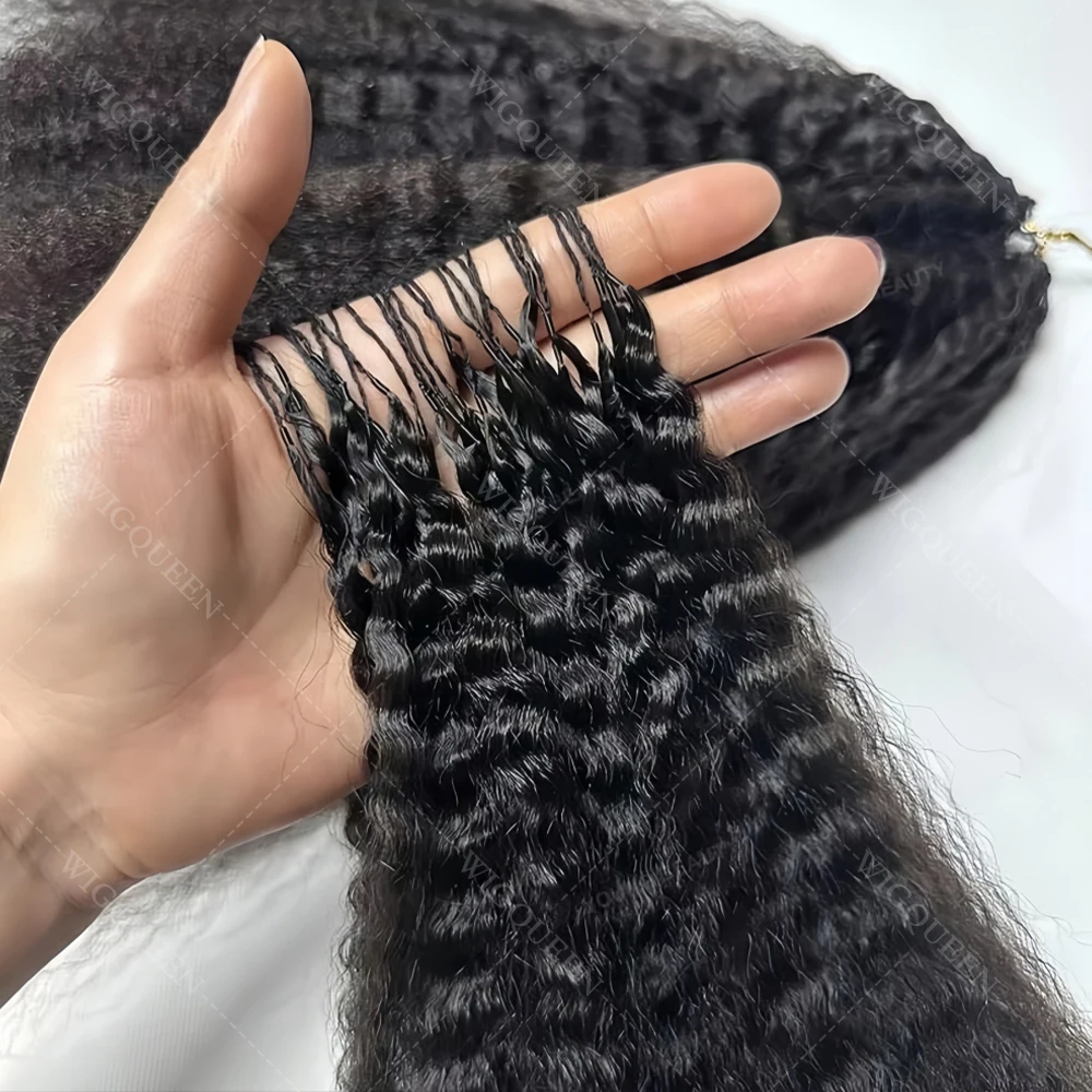 12A غريب مستقيم ريشة الكروشيه 100% وصلة إطالة شعر طبيعي قبل فصل Knotless الكروشيه حزم الشعر لضفائر بوهو قابلة لإعادة الاستخدام