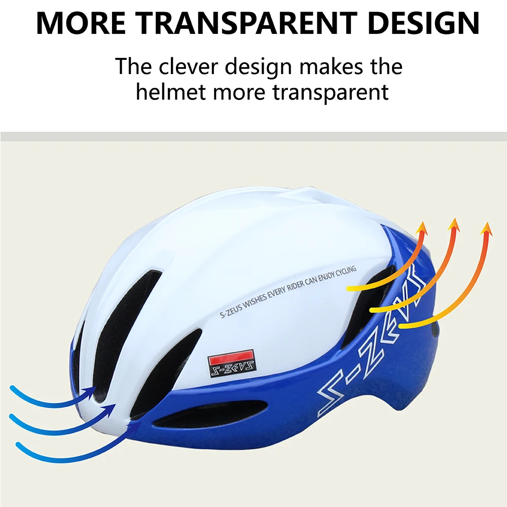 خوذة ركوب الدراجات للرجال من S-ZEUS، رياضية خارجية، سرعة التزلج على الجليد MTB بأمان، الذكرى السنوية لركوب الدراجات على الطرق الجبلية #4