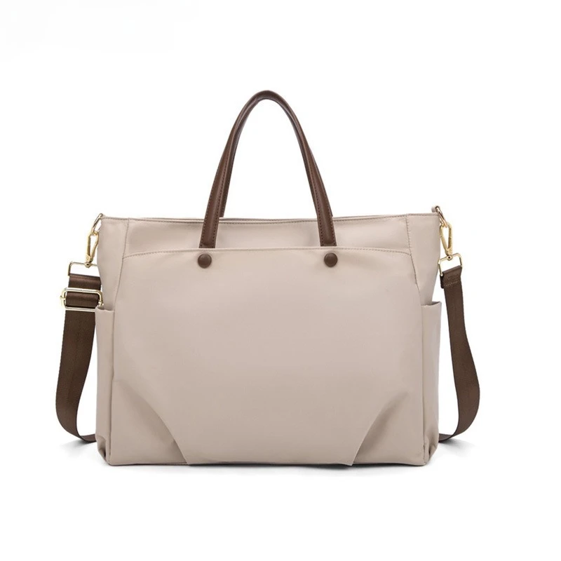 Ladies' Laptop Shoulder Hand Bag Thickened Anti Collision Briefcase High-quality Simple Fashion Large Capacity Oxford Tote Bag