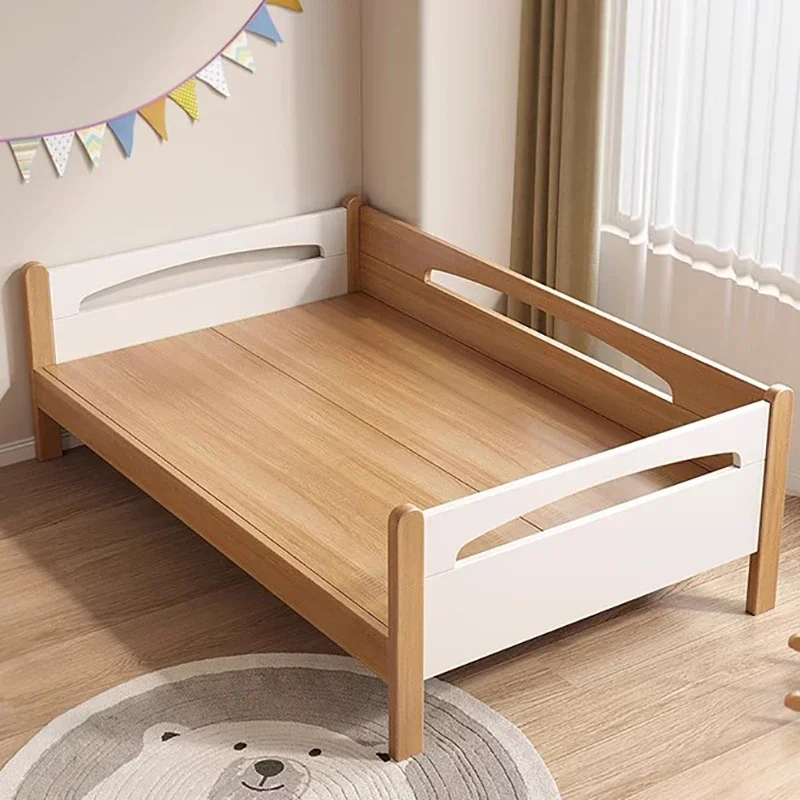 Minimalist Design Bed Small Family Fashionable Apartment Confortable High Quality Bed Letto Soppalco Cama De Soltero Furniture
