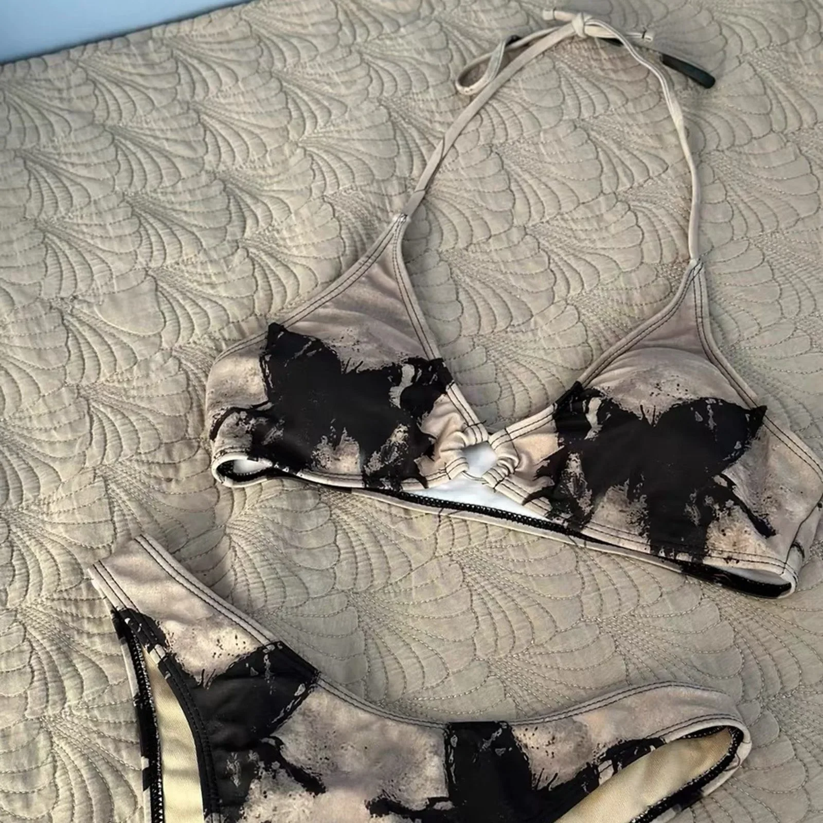 Fashion Style Swimsuit Bikinis Sets Three Piece Set With Small Chest Bathing Suits New In Matching Sets Y2k Woman Clothing