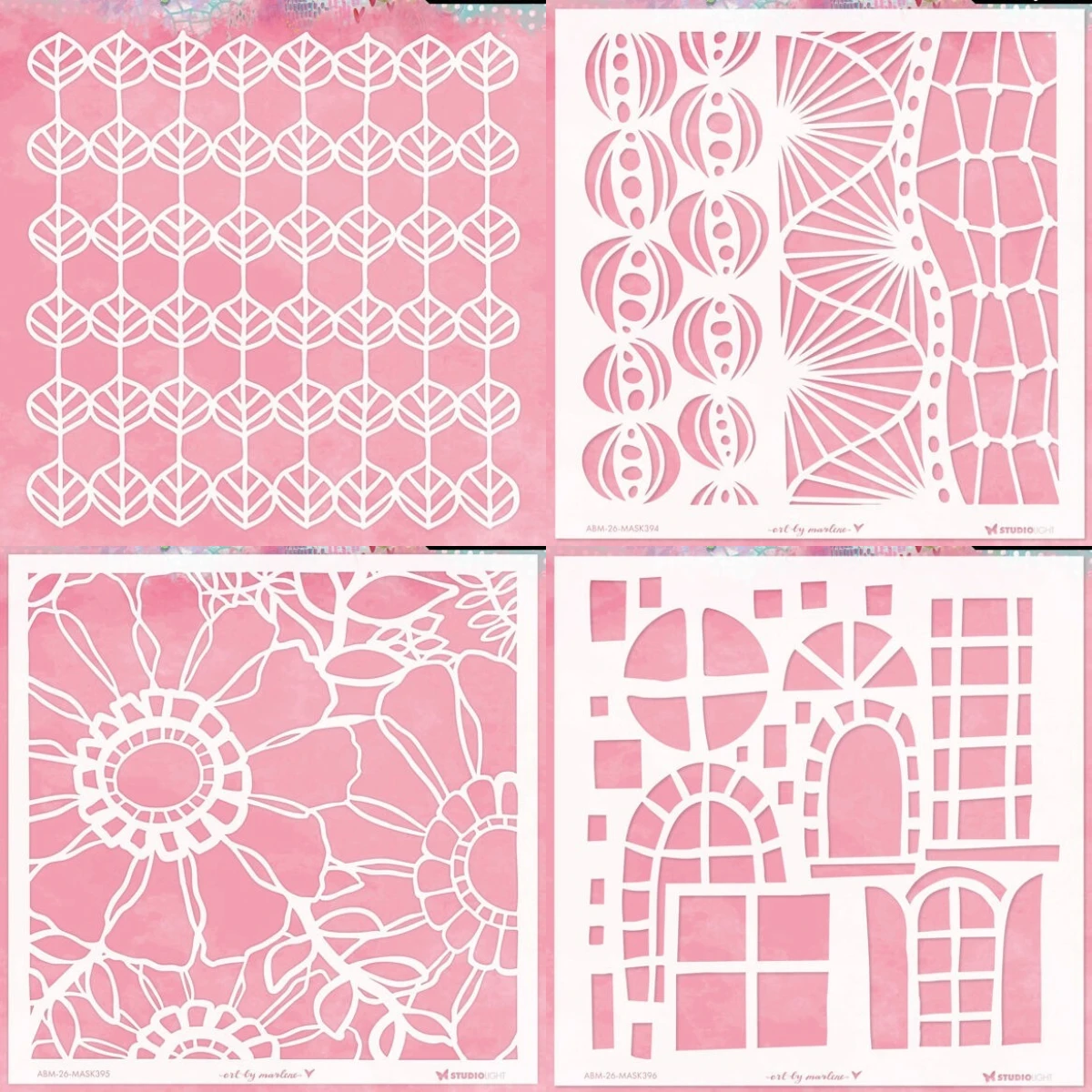 Schablonen mit ineinander verschachtelten Rahmen, 2026, neue Schablone für DIY-Scrapbooking, Basteln, Fotoalbum-Vorlage, handgefertigte Dekoration
