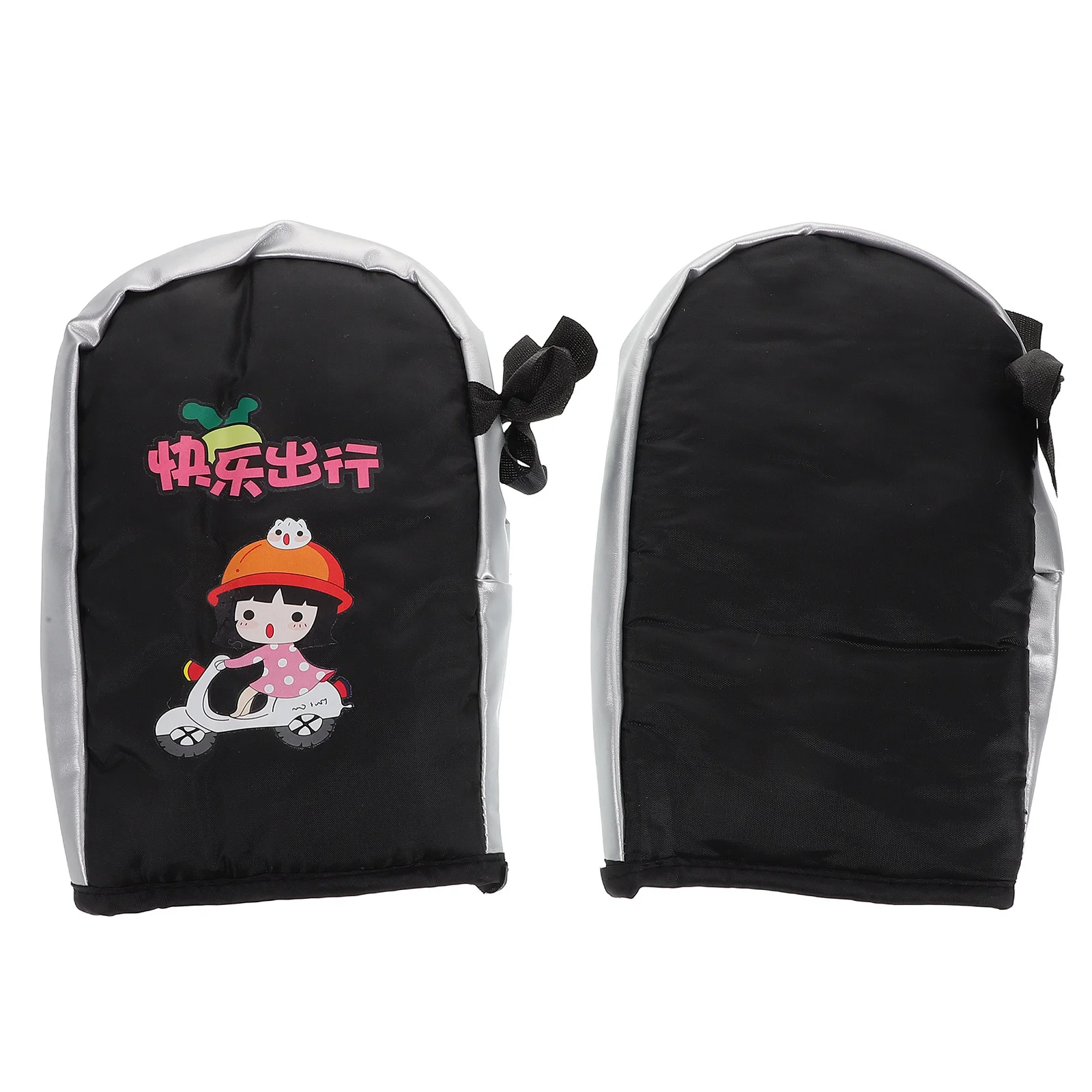 

1 Pair Waterproof Motorcycle Handlebar Gloves Cold Weather Windproof Thermal Mittens For Outdoor Riding Snowmobile Use Electric