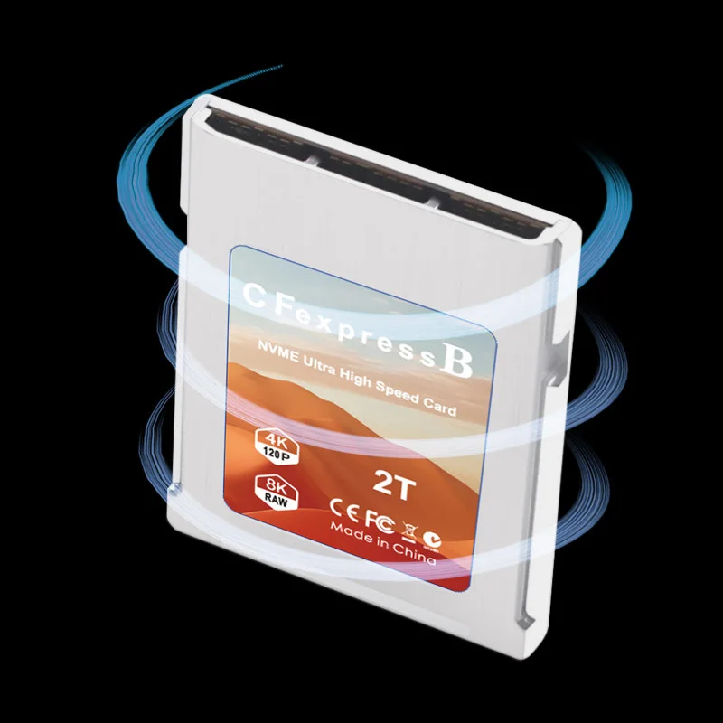 Конвертер NVME в CFexpress B, адаптер расширения Riser SSD, поддержка M KEY 2230 M.2 PCIE 4.0 NVME SSD для камеры Z6/Z7/Z9/R3R5