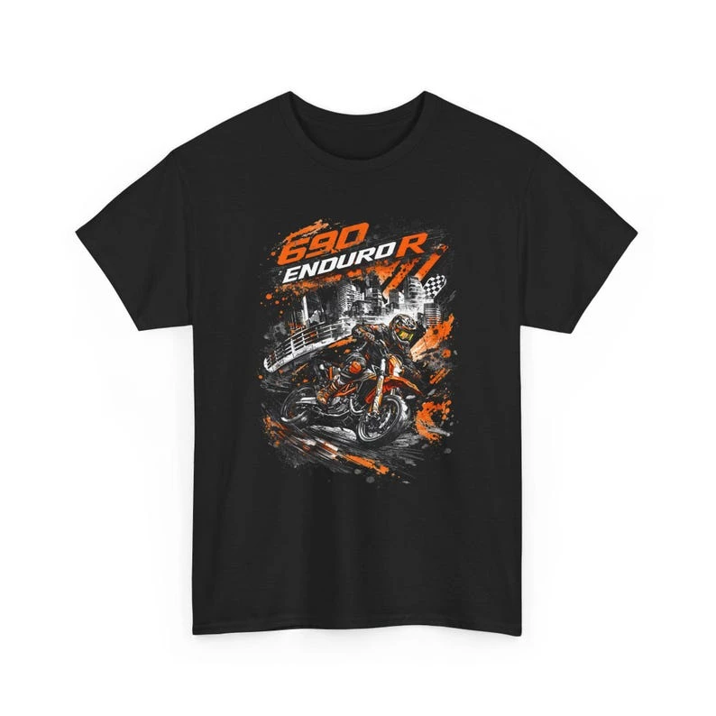 New 690 Enduro R T-shirt - Dual Sport Rider Apparel Cotton T-shirt Unisex