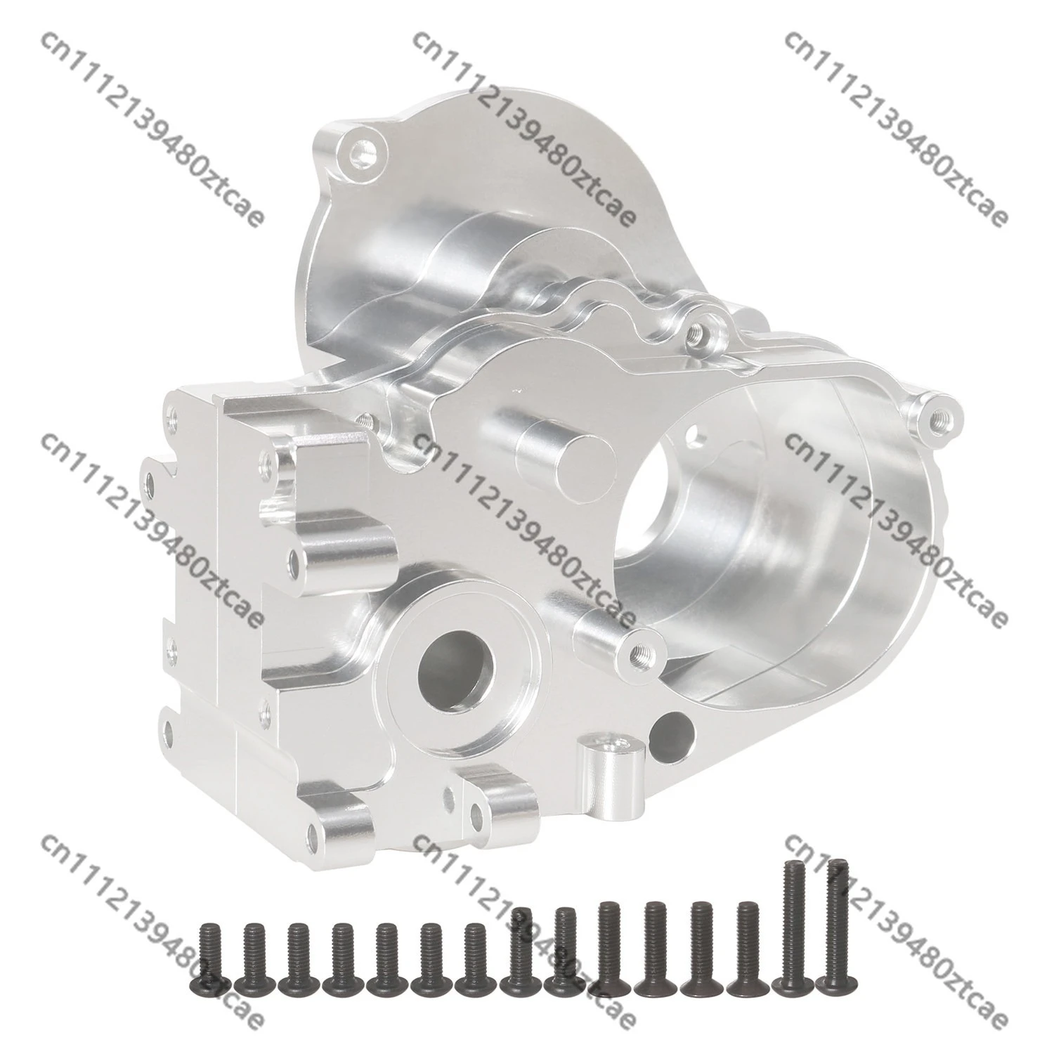 Aluminum Gearbox Housing Upgrade Parts 1 10 Electric RC Off-Road Buggy Model Car Transmission Shell Modification Accessories