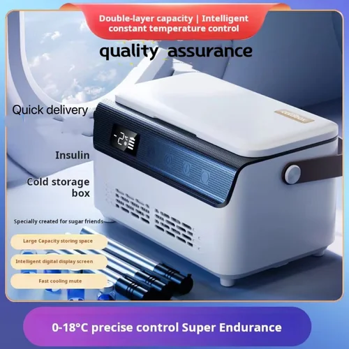 Caja Refrigerada De Insulina, Temperatura Constante