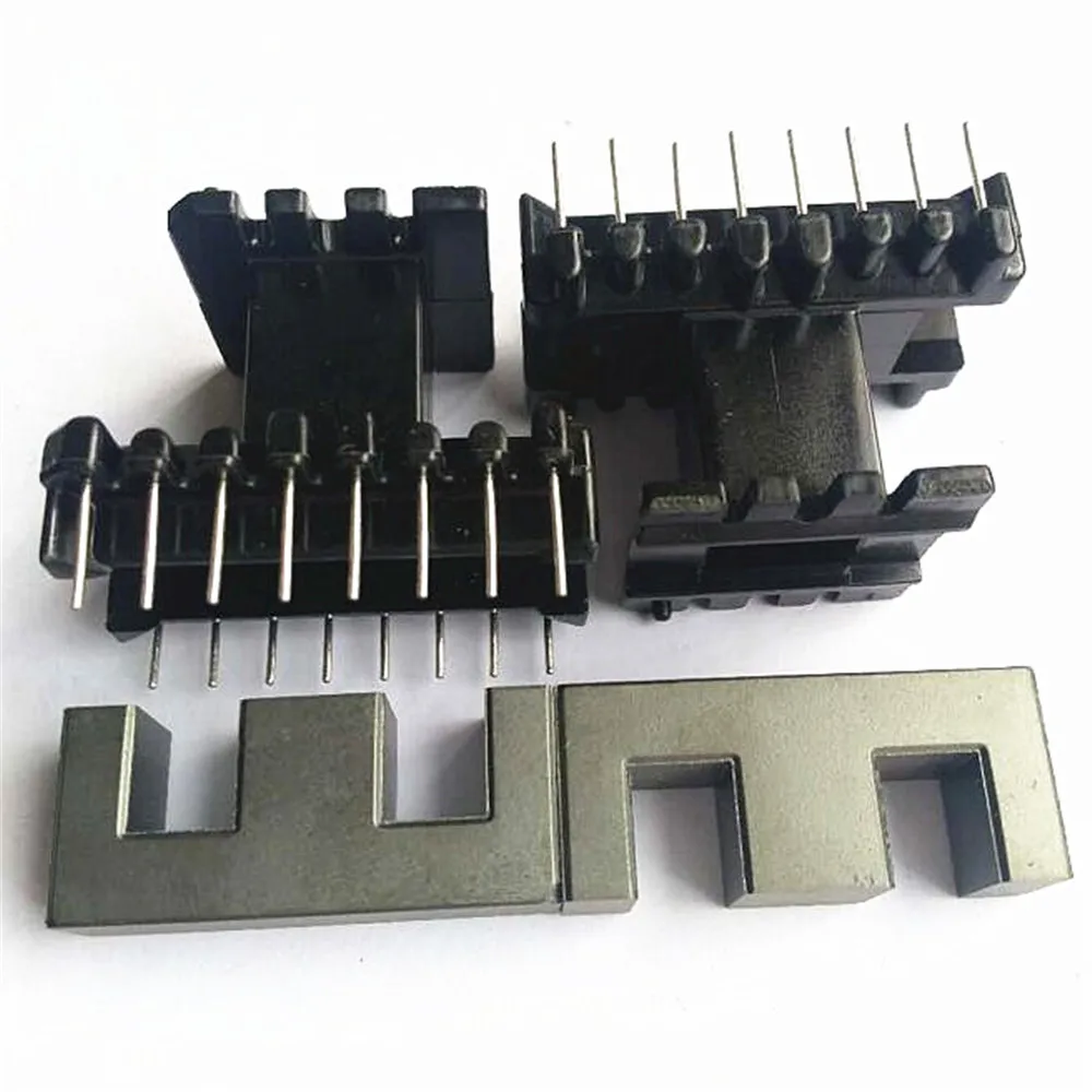 Power transformer EE40EI40 ferrite  core PC44  and  bobbin vertical 8+8pins  3set/lot free shipping